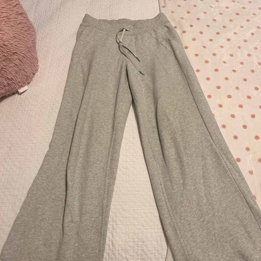 Lululemon Athletica Gray Wide Leg Pants